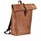 Rucksack Hunter Cognac, Farbe: cognac, Marke: Hausfelder Manufaktur, EAN: 4251672750151, Abmessungen in cm: 28x40x13, Bild 2 von 8