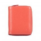 Geldbörse Amra Bradley mit RFID-Schutz Koralle, Farbe: orange, Marke: Hausfelder Manufaktur, EAN: 4251672748301, Abmessungen in cm: 9x11x3, Bild 1 von 5