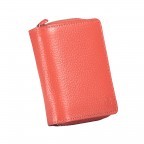 Geldbörse Amra Bradley mit RFID-Schutz Koralle, Farbe: orange, Marke: Hausfelder Manufaktur, EAN: 4251672748301, Abmessungen in cm: 9x11x3, Bild 2 von 5