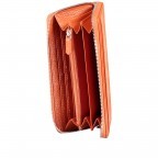 Geldbörse Amra Bradley mit RFID-Funktion Orange, Farbe: orange, Marke: Hausfelder Manufaktur, EAN: 4251672748400, Abmessungen in cm: 19x9.5x2, Bild 5 von 5