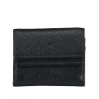 Geldbörse Amra Bradley mit RFID-Schutz Schwarz, Farbe: schwarz, Marke: Hausfelder Manufaktur, EAN: 4251672748493, Abmessungen in cm: 10.5x8.5x3, Bild 1 von 5
