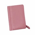 Geldbörse Amra Bradley mit RFID-Schutz Rose, Farbe: rosa/pink, Marke: Hausfelder Manufaktur, EAN: 4251672748516, Abmessungen in cm: 8.5x10.5x1.5, Bild 2 von 5