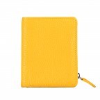 Geldbörse Amra Bradley mit RFID-Schutz Gelb, Farbe: gelb, Marke: Hausfelder Manufaktur, EAN: 4251672748530, Abmessungen in cm: 8.5x10.5x1.5, Bild 1 von 5