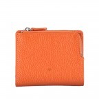 Geldbörse Amra Bradley mit RFID-Schutz Orange, Farbe: orange, Marke: Hausfelder Manufaktur, EAN: 4251672748547, Abmessungen in cm: 8.5x10.5x1.5, Bild 3 von 5