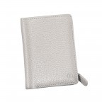 Geldbörse Amra Bradley mit RFID-Schutz Hellgrau, Farbe: grau, Marke: Hausfelder Manufaktur, EAN: 4251672748554, Abmessungen in cm: 8.5x10.5x1.5, Bild 2 von 5