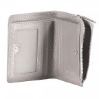 Geldbörse Amra Bradley mit RFID-Schutz Hellgrau, Farbe: grau, Marke: Hausfelder Manufaktur, EAN: 4251672748554, Abmessungen in cm: 8.5x10.5x1.5, Bild 4 von 5