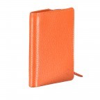 Geldbörse Amra Bradley mit RFID-Funktion Orange, Farbe: orange, Marke: Hausfelder Manufaktur, EAN: 4251672748639, Abmessungen in cm: 9.5x12.5x1.5, Bild 2 von 5