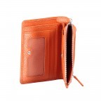 Geldbörse Amra Bradley mit RFID-Funktion Orange, Farbe: orange, Marke: Hausfelder Manufaktur, EAN: 4251672748639, Abmessungen in cm: 9.5x12.5x1.5, Bild 5 von 5