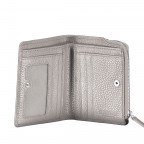Geldbörse Amra Bradley mit RFID-Funktion Hellgrau, Farbe: grau, Marke: Hausfelder Manufaktur, EAN: 4251672748646, Abmessungen in cm: 9.5x12.5x1.5, Bild 4 von 5