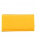 Geldbörse Amra Bradley mit RFID-Funktion Gelb, Farbe: gelb, Marke: Hausfelder Manufaktur, EAN: 4251672748707, Abmessungen in cm: 19x9.5x2.5, Bild 1 von 5