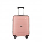 Koffer PP20 innerhalb der IATA-Norm 55 cm Rose Gold Metallic, Farbe: rosa/pink, Marke: Franky, EAN: 4251672758300, Abmessungen in cm: 39.5x55x20, Bild 1 von 10