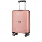 Koffer PP20 innerhalb der IATA-Norm 55 cm Rose Gold Metallic, Farbe: rosa/pink, Marke: Franky, EAN: 4251672758300, Abmessungen in cm: 39.5x55x20, Bild 2 von 10