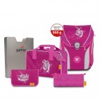 Schulranzen Ergoflex Max Set 5-teilig Pink Sneaker, Farbe: rosa/pink, Marke: DerDieDas, EAN: 4006047081176, Abmessungen in cm: 29x39x25, Bild 1 von 12