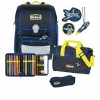 Schulranzen Genius Set 4-teilig Space, Farbe: anthrazit, Marke: Scout, EAN: 4007953425115, Bild 1 von 10