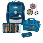 Schulranzen Genius Set 4-teilig Sport, Farbe: blau/petrol, Marke: Scout, EAN: 4007953425108, Bild 1 von 10