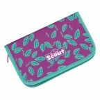 Schulranzen Genius Set 4-teilig Lilac Leaves, Farbe: flieder/lila, Marke: Scout, EAN: 4007953425085, Bild 7 von 11