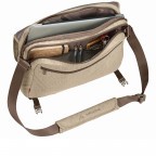 Kuriertasche Recycled torPET II Nougat, Farbe: beige, Marke: Vaude, EAN: 4052285520328, Abmessungen in cm: 43x35x12, Bild 4 von 4