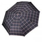 Schirm T.200 Medium Duomatic Check Navy, Farbe: blau/petrol, Marke: Knirps, EAN: 9003034253030, Bild 2 von 2
