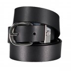 Gürtel Oval Buckle Belt Bundweite 100 CM Black, Farbe: schwarz, Marke: Tommy Hilfiger, EAN: 8719862803934, Bild 1 von 4
