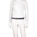 Gürtel Oval Buckle Belt Bundweite 90 CM Sky Captain, Farbe: blau/petrol, Marke: Tommy Hilfiger, EAN: 8719862802142, Bild 2 von 4