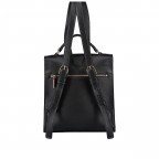 Rucksack Saffiano Backpack Black, Farbe: schwarz, Marke: Tommy Hilfiger, EAN: 8719862799435, Abmessungen in cm: 26x28x11, Bild 3 von 6