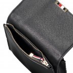 Umhängetasche Saffiano Black, Farbe: schwarz, Marke: Tommy Hilfiger, EAN: 8719862802395, Abmessungen in cm: 19.5x13.5x4.5, Bild 7 von 8