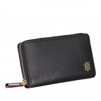 Geldbörse Saffiano Wallet L Black, Farbe: schwarz, Marke: Tommy Hilfiger, EAN: 8719862799299, Abmessungen in cm: 19.5x10x2.3, Bild 2 von 3