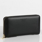 Geldbörse Smilla Black Gold, Farbe: schwarz, Marke: Seidenfelt, EAN: 4262455841003, Abmessungen in cm: 19x9.5x2.5, Bild 2 von 4
