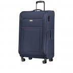 Koffer Columbus 087450 75 cm Blau, Farbe: blau/petrol, Marke: Flanigan, EAN: 4048171003389, Bild 2 von 7