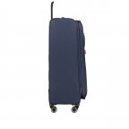 Koffer Columbus 087450 75 cm Blau, Farbe: blau/petrol, Marke: Flanigan, EAN: 4048171003389, Bild 4 von 7