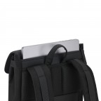 Rucksack Fyn All Black, Farbe: schwarz, Marke: Kapten & Son, EAN: 4251145254261, Abmessungen in cm: 28.5x39.5x12.5, Bild 8 von 10