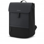 Rucksack Fyn All Black, Farbe: schwarz, Marke: Kapten & Son, EAN: 4251145254261, Abmessungen in cm: 28.5x39.5x12.5, Bild 2 von 10
