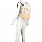 Rucksack Fyn Sand Coral, Farbe: beige, Marke: Kapten & Son, EAN: 4251145250102, Abmessungen in cm: 28.5x39.5x12.5, Bild 5 von 11