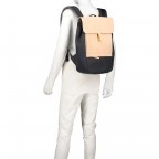 Rucksack Fyn Navy Blush, Farbe: blau/petrol, Marke: Kapten & Son, EAN: 4251145250119, Abmessungen in cm: 28.5x39.5x12.5, Bild 5 von 10