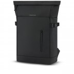 Rucksack Helsinki Modell 2025 All Black, Farbe: schwarz, Marke: Kapten & Son, EAN: 4251145254186, Abmessungen in cm: 27x44.5x14, Bild 2 von 10