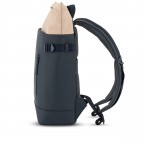 Rucksack Helsinki Modell 2025 Navy Blush, Farbe: blau/petrol, Marke: Kapten & Son, EAN: 4251145254193, Abmessungen in cm: 27x44.5x14, Bild 3 von 9