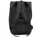 Rucksack Göteborg All Black, Farbe: schwarz, Marke: Kapten & Son, EAN: 4251145250133, Abmessungen in cm: 31x49x14, Bild 4 von 10