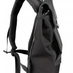 Rucksack Göteborg All Black, Farbe: schwarz, Marke: Kapten & Son, EAN: 4251145250133, Abmessungen in cm: 31x49x14, Bild 9 von 10