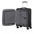 Trolley Crosstrack 55 cm Black Grey, Farbe: schwarz, Marke: American Tourister, EAN: 5400520065551, Abmessungen in cm: 40x55x20, Bild 6 von 7