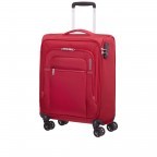 Trolley Crosstrack 55 cm Red Grey, Farbe: rot/weinrot, Marke: American Tourister, EAN: 5400520065568, Abmessungen in cm: 40x55x20, Bild 2 von 7