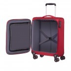 Trolley Crosstrack 55 cm Red Grey, Farbe: rot/weinrot, Marke: American Tourister, EAN: 5400520065568, Abmessungen in cm: 40x55x20, Bild 6 von 7