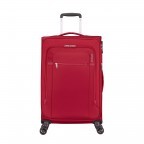Trolley Crosstrack 67 cm Red Grey, Farbe: rot/weinrot, Marke: American Tourister, EAN: 5400520065605, Abmessungen in cm: 42x67.5x27.5, Bild 1 von 8