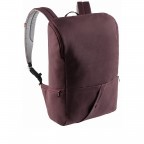 Rucksack Aspe Waxed Volumen 17 Liter Raisin, Farbe: rot/weinrot, Marke: Vaude, EAN: 4052285950538, Abmessungen in cm: 28x47x16, Bild 1 von 4