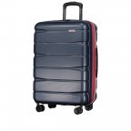Koffer ABS13 66 cm Blue, Farbe: blau/petrol, Marke: Franky, EAN: 4251672746741, Abmessungen in cm: 44.5x66x28, Bild 2 von 7