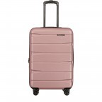 Koffer ABS13 66 cm Rose Gold, Farbe: rosa/pink, Marke: Franky, EAN: 4251672711954, Abmessungen in cm: 44.5x66x28, Bild 1 von 10