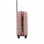 Koffer ABS13 66 cm Rose Gold, Farbe: rosa/pink, Marke: Franky, EAN: 4251672711954, Abmessungen in cm: 44.5x66x28, Bild 3 von 10