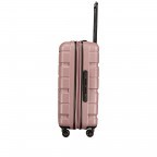 Koffer ABS13 66 cm Rose Gold, Farbe: rosa/pink, Marke: Franky, EAN: 4251672711954, Abmessungen in cm: 44.5x66x28, Bild 5 von 10