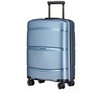 Koffer PP11 55 cm Ice Blue, Farbe: blau/petrol, Marke: Franky, EAN: 4251672738722, Abmessungen in cm: 39.5x55x20, Bild 2 von 10