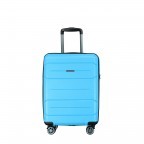 Koffer PP19 55 cm Sky Blue, Farbe: blau/petrol, Marke: Franky, EAN: 4251672746369, Abmessungen in cm: 37x55x20, Bild 1 von 9