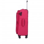 Koffer T22S 69 cm Blue Two Tone, Farbe: blau/petrol, Marke: Franky, EAN: 4251672745447, Abmessungen in cm: 42x69x29, Bild 3 von 8